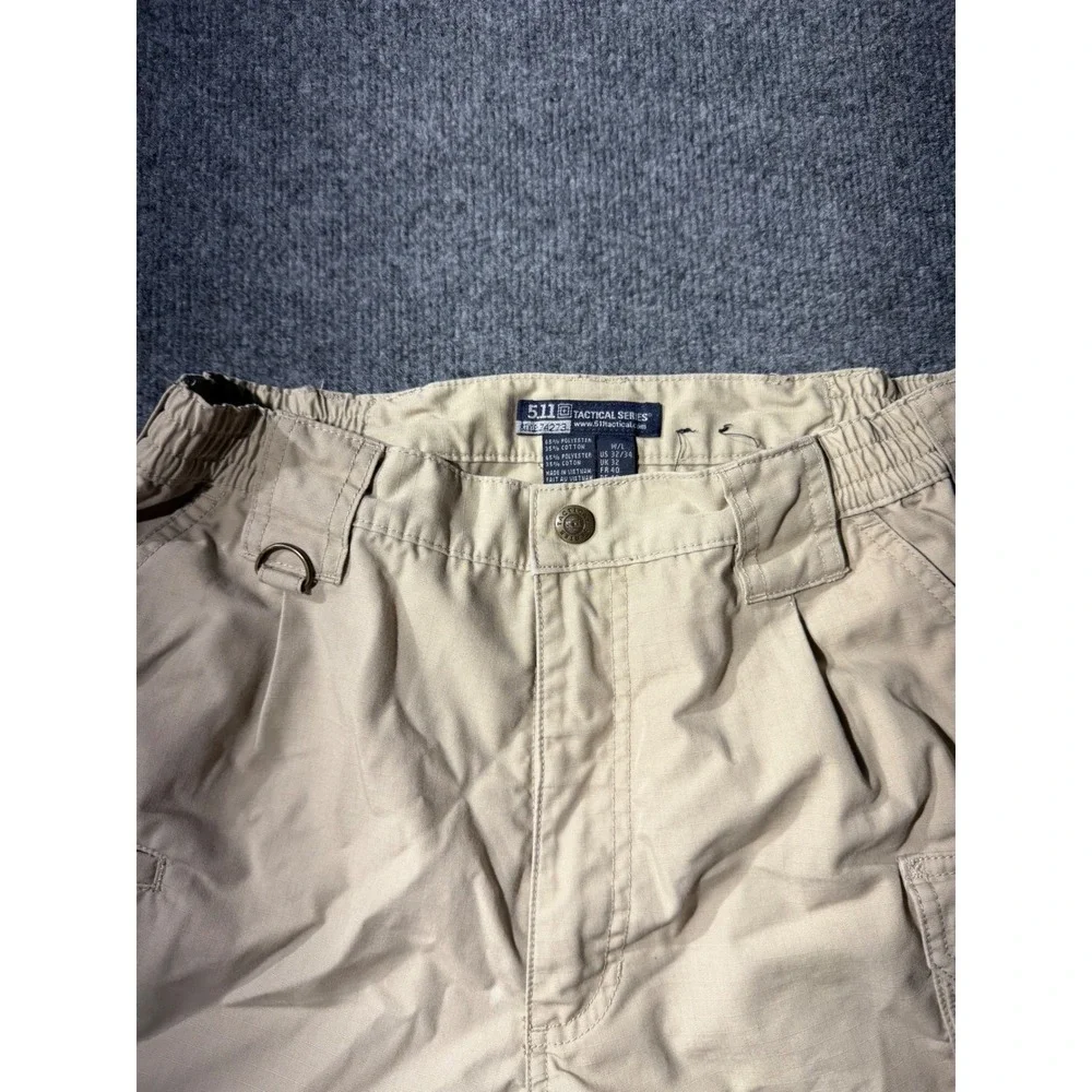 5.11 Tactical Series Mens Cargo Pants Khaki Tan Ripstop 74273 Size 32x34 Utility